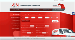 Desktop Screenshot of ainkurier.pl